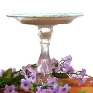 Trinket Dish Violet China Gift